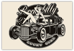 Rocka Billy Lucky Girl poster