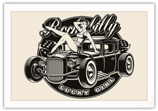 Rocka Billy Lucky Girl poster - Bild 4