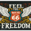 Feel The Route 66 Freedoms poster 2