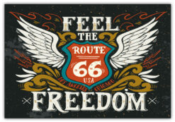 Feel The Route 66 Freedoms poster 2
