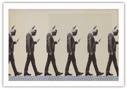 Smartphone promenad Poster - Bild 4