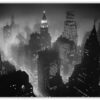 Natt vy över New York poster