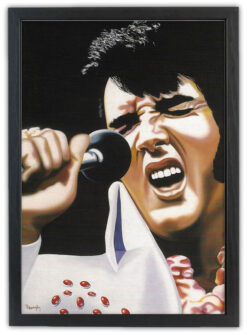Nostalgiskt retro Kort Elvis Presley 15x21cm - Bild 3