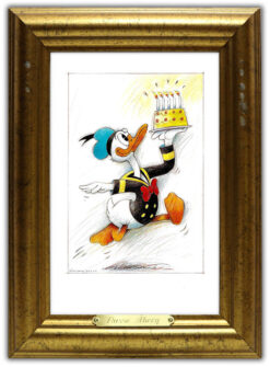 Lasse Åberg Tavla TILL CARL BARKS (090) - Bild 2