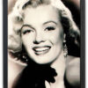 Nostalgiskt retro Kort Marilyn Monroe profil 15x21cm