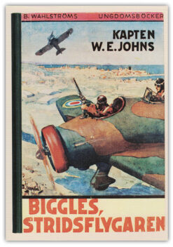 Nostalgiskt BIGGLES STRIDFLYGAREN, kort - Bild 2