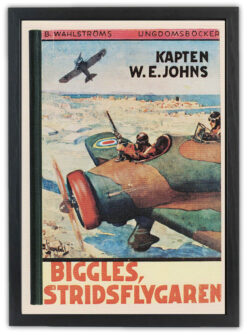 Nostalgiskt BIGGLES STRIDFLYGAREN, kort
