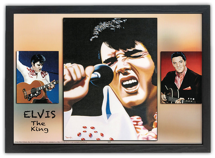 Nostalgiskt Elvis Presley 30x40cm - Bild 2