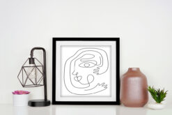 Line art-illustration Nr: 1 - Bild 2