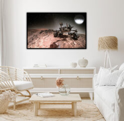 Alternative view of Rover på Mars