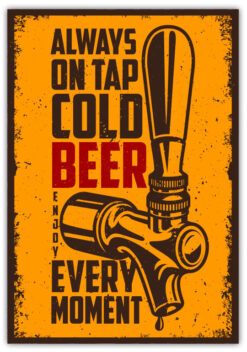 Cold Beer Always On Tab