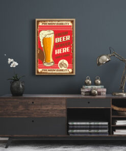 Alternative view of Fresh Beer Served Here