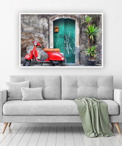 Alternative view of Röd Scooter
