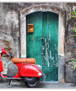 Röd Scooter