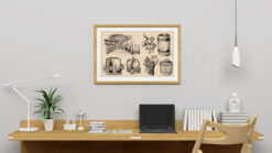 Vin kollektion poster - Bild 4