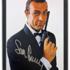 Sean Connery James Bond porträtt 21x30cm
