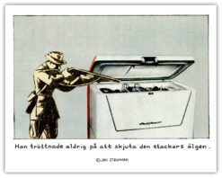 Alternative view of Jan Stenmark 24x30 cm - ÄLGEN