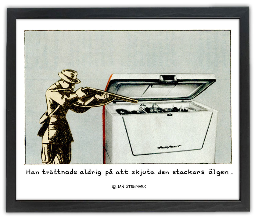 Jan Stenmark 24x30 cm - ÄLGEN - Bild 3