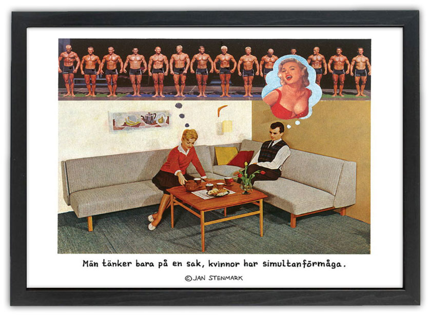 Jan Stenmark 24x30 cm - Simultanförmåga
