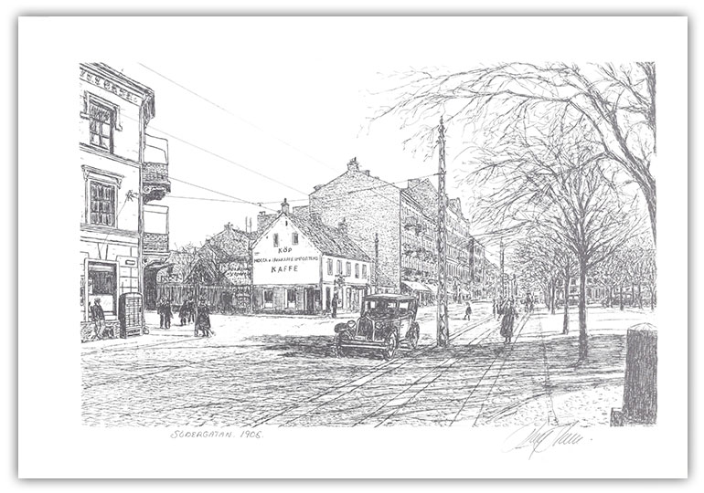 Gamla motiv från Helsingborg 30x40cm - Bild 6