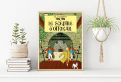 Tintin Kung Ottokars spira 50x70
