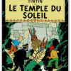 Vykort - Tintin - Le Temple du Soleil (15x10)