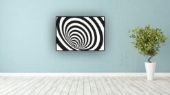 Alternative view of Black and white abstract 2