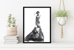 Alternative view of Fashion modell poster