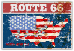 Route 66 vägkarta
