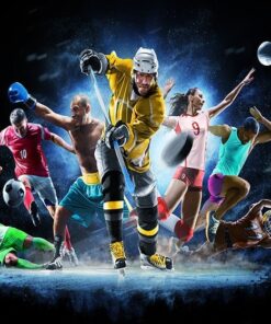 Alternative view of Multi sports collage