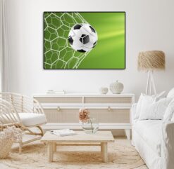 Alternative view of Fotboll i nät