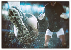 Fotboll skott