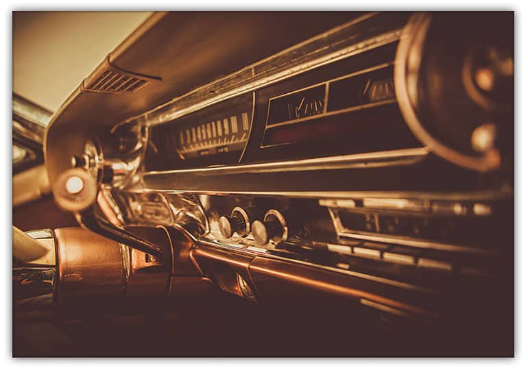 Vintage Instrumentpanel 2