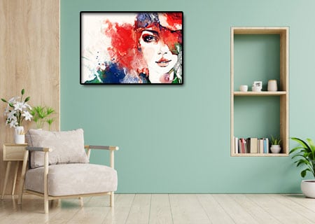 Kvinna fashion illustration 3 - Bild 2