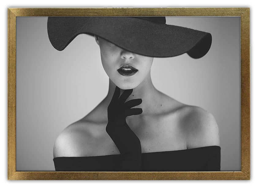 Poster Elegant Retro Kvinna - Bild 7