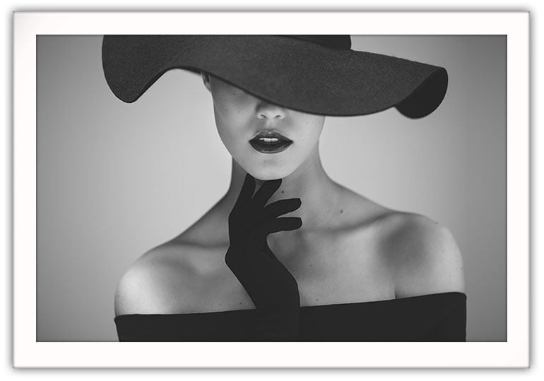 Poster Elegant Retro Kvinna - Bild 6