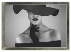 Poster Elegant Retro Kvinna - Bild 5