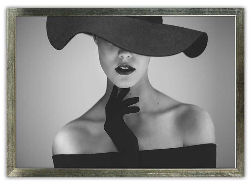 Poster Elegant Retro Kvinna - Bild 5