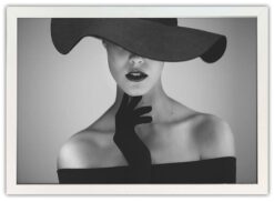 Poster Elegant Retro Kvinna - Bild 4