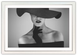 Poster Elegant Retro Kvinna - Bild 3