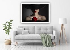 Alternative view of Poster Elegant Fashion modell