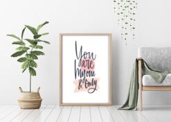 Text Poster You are my one & Only - Bild 2