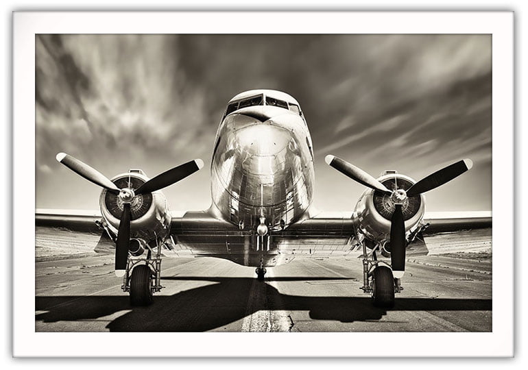 Vintage Airplane (fynd)