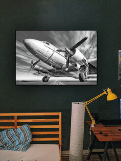 Alternative view of Vintage Historiskt Flygplan