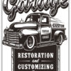 Custom restoration shop Poster