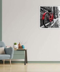 Alternative view of Vintage Röd Cykel