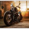 Custom Bobber Motorcykel