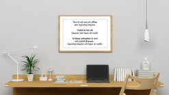 Text Poster Teori och Praktik - Bild 2