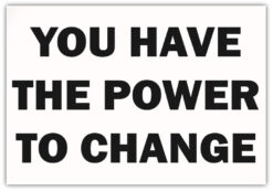 Text Poster YOU HAVE THE POWER - Bild 3