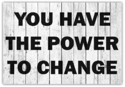 Text Poster YOU HAVE THE POWER - Bild 5